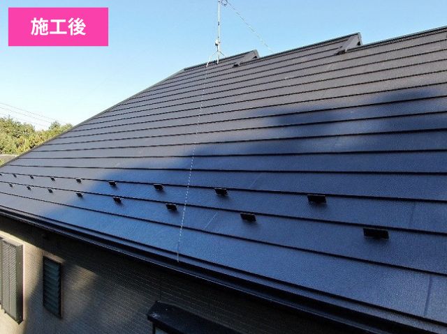 屋根リフォーム施工後