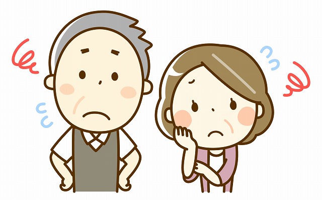 悩んでいる人