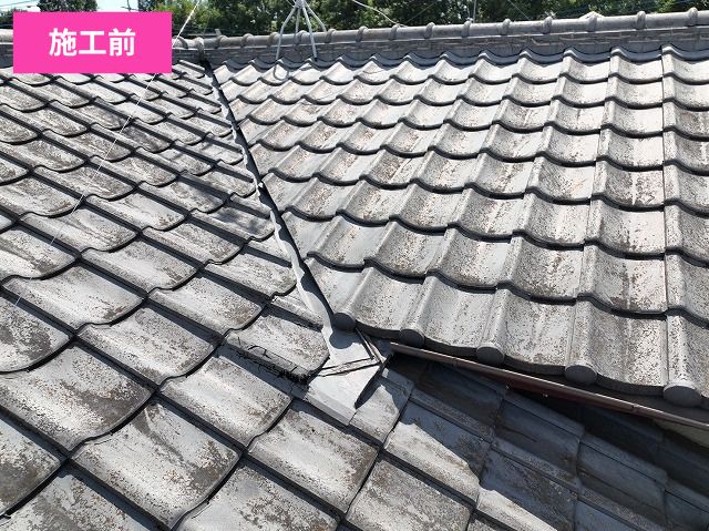 屋根得葺き替え施工前