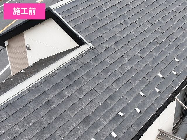 屋根カバー工法施工前