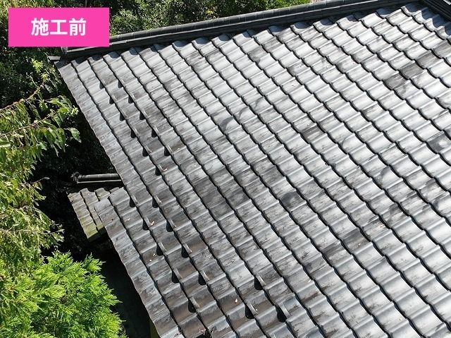 葺き直し施工前