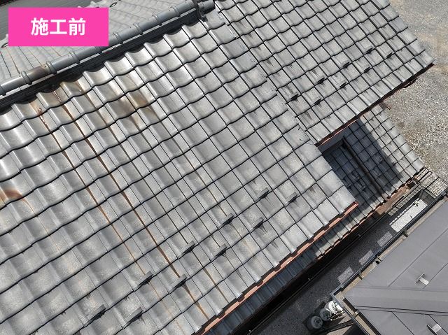 瓦葺き直し施工前
