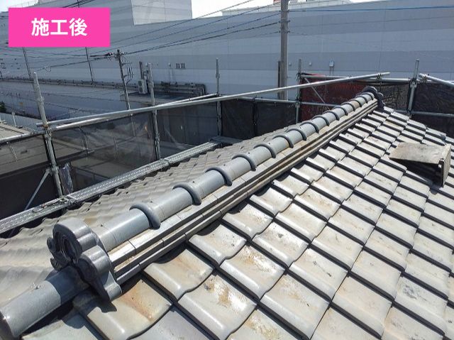 葺き直し施工後