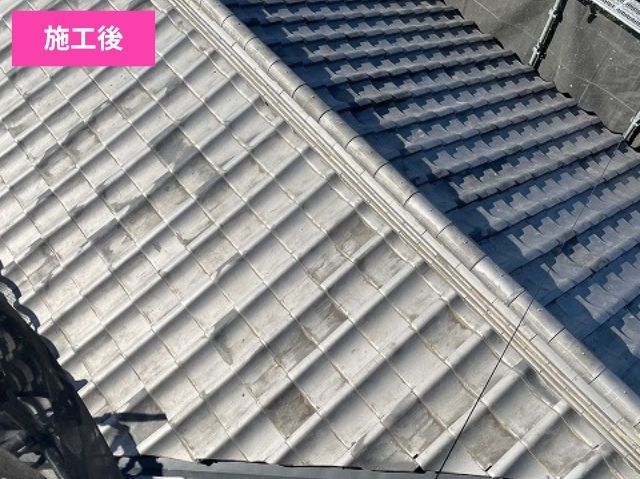 葺き直し施工後