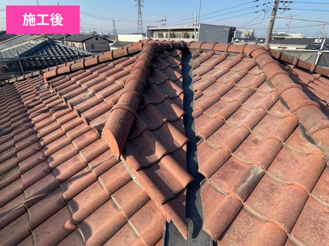 葺き直し施工後