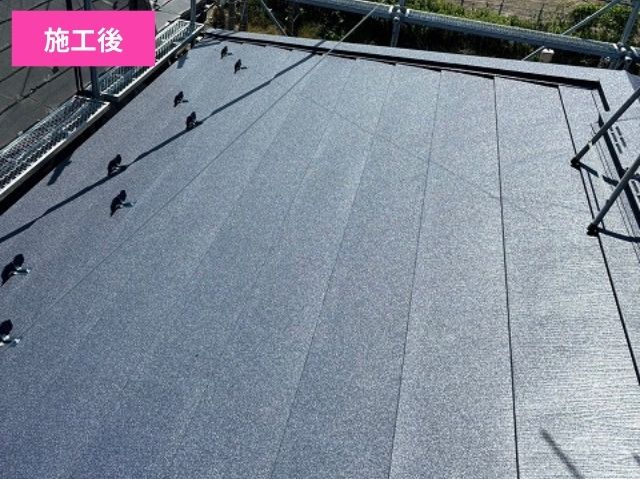 屋根リフォーム後