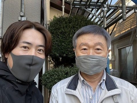 葺き直しと外壁塗装を行ったお客様より嬉しいお声をいただきました
