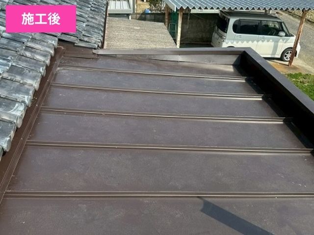 屋根葺き替え後