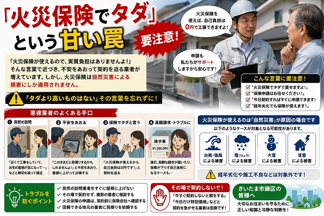 悪徳業者が蔓延っています。ご注意ください！