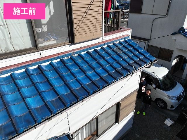 葺き直し工事施工前