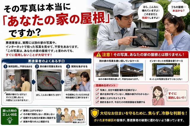 悪徳業者が蔓延っています。ご注意ください！