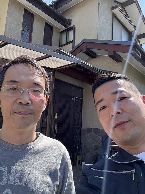 さいたま市西区で棟板金交換工事を行ったお客様より嬉しいお言葉をいただきました♪