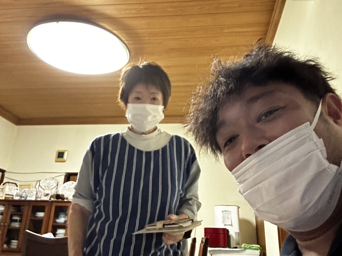 漆喰の詰め直しをしたお客様よりお言葉を頂きました♪