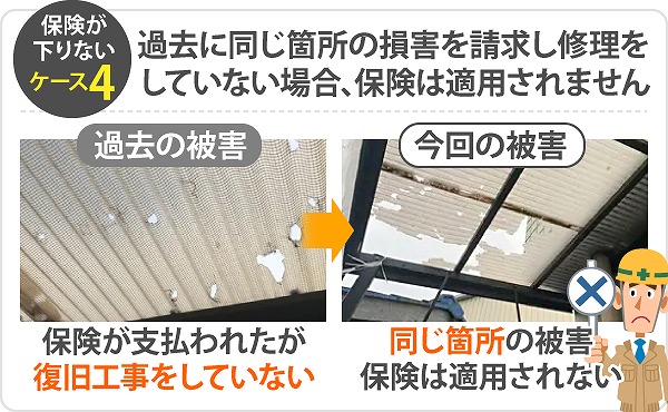 雹被害で火災保険が使えます