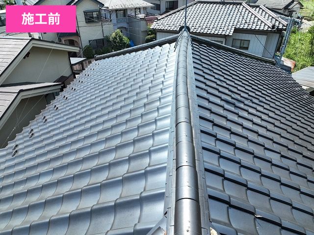 さいたま市北区棟瓦取り直し工事