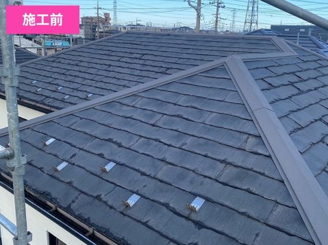 さいたま市大宮区屋根カバー工法施工前