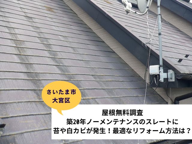 さいたま市大宮区屋根無料調査