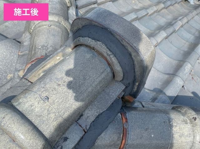 さいたま市大宮区棟瓦 積み直し 施工後