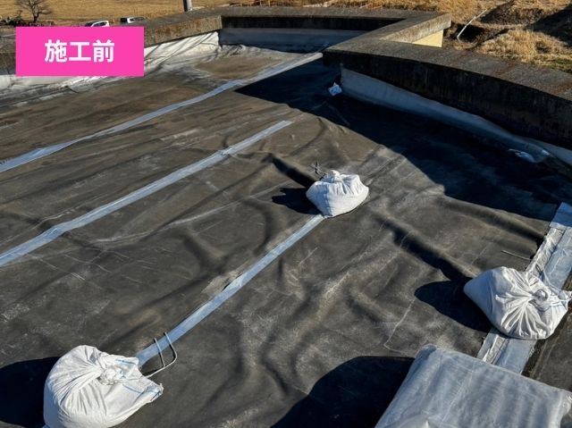 さいたま市岩槻区陸屋根防水工事施工前