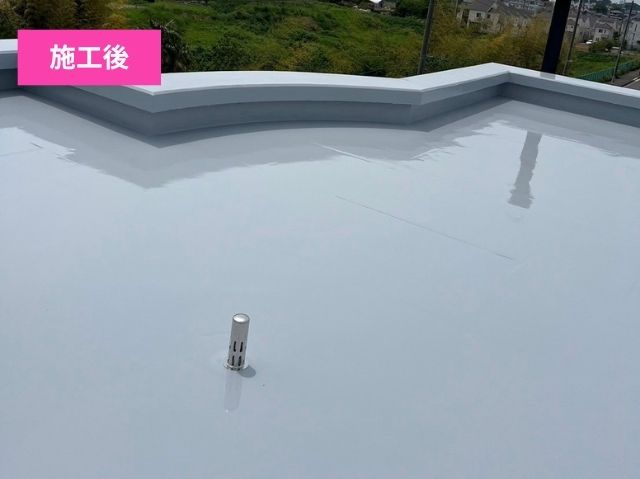 さいたま市岩槻区陸屋根防水工事施工後