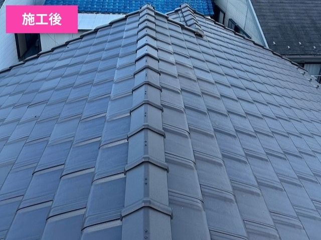 さいたま市西区瓦屋根修理後 (2)