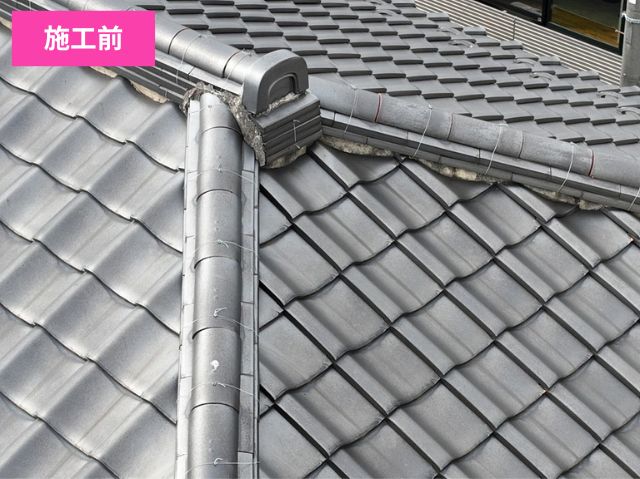さいたま市見沼区棟瓦取り直し工事 (4)