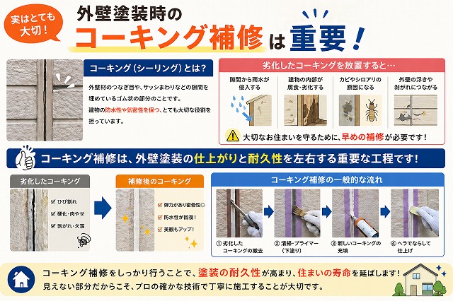コーキング重要性