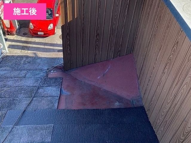 パラペット補修後