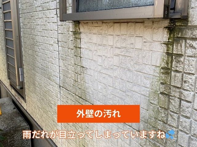 外壁の汚れ (2)
