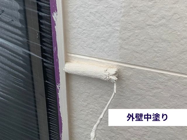 外壁中塗り (2)