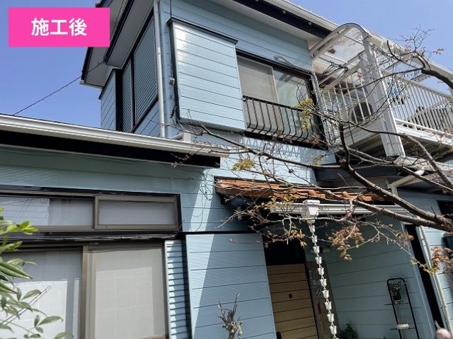外壁塗装 施工後