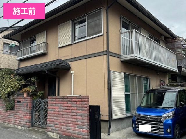 外壁塗装施工前