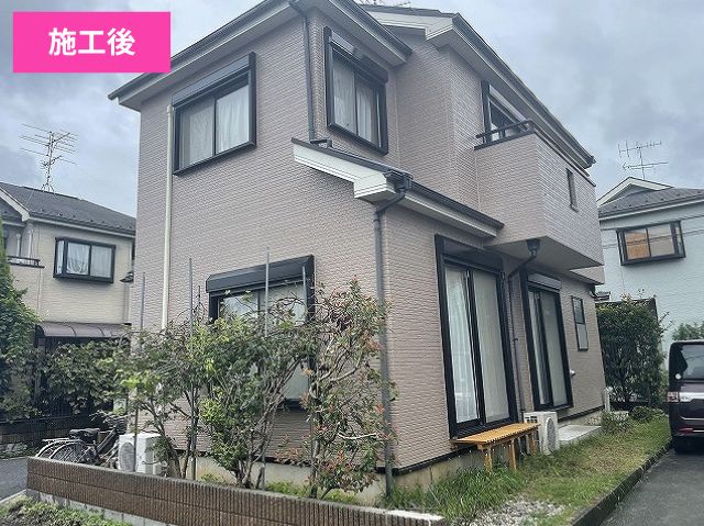 外壁塗装施工後