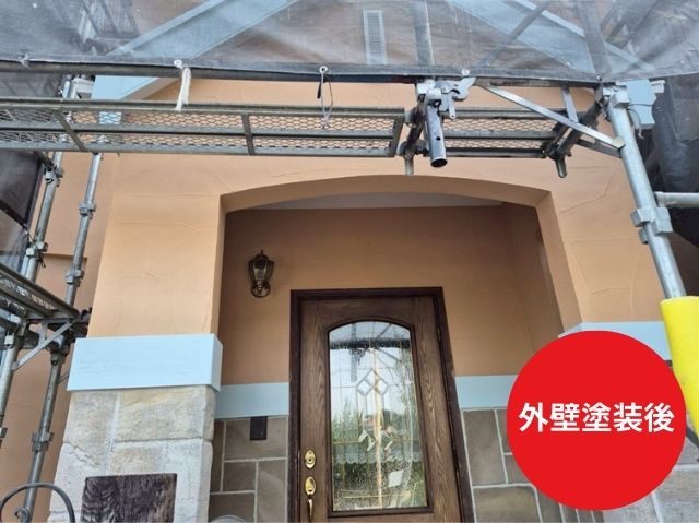 外壁塗装施工後
