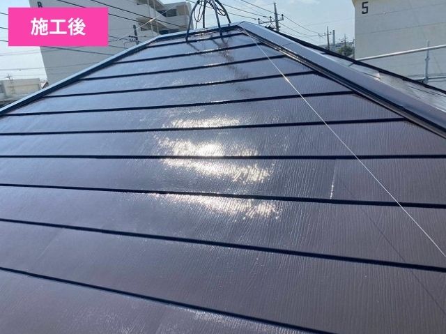 屋根施工後