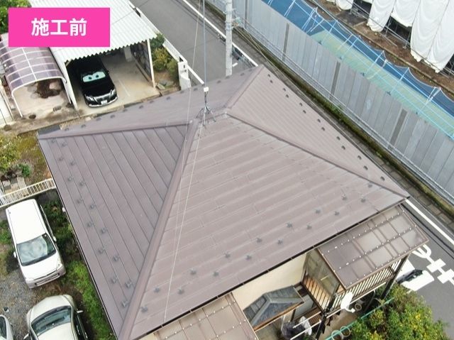 屋根施工前