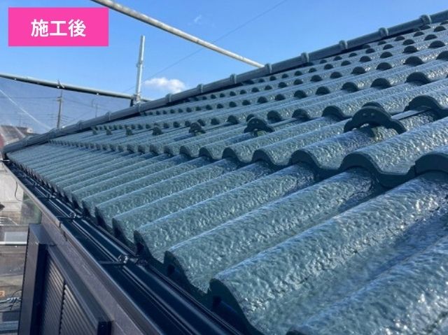 屋根施工後