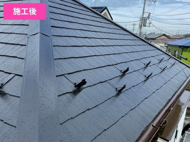 屋根施工後
