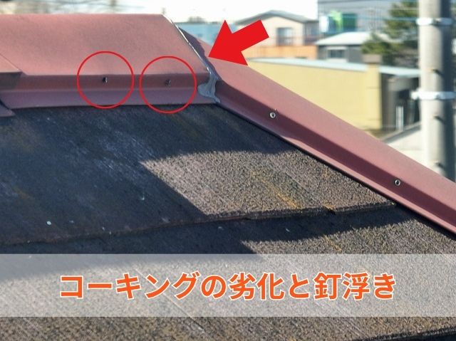棟板金劣化