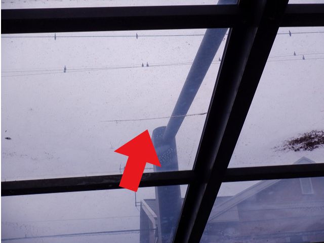 細かなひび割れ