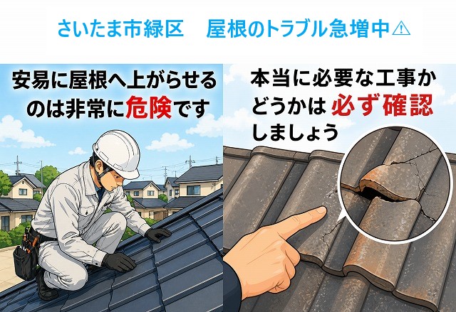 【さいたま市緑区】屋根のトラブル急増中！悪徳業者の「6つの手口」と撃退法