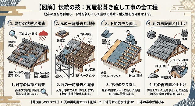 葺き直し