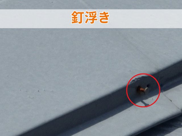 釘浮き
