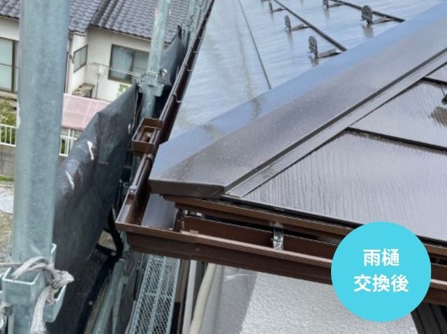 雨樋 交換後