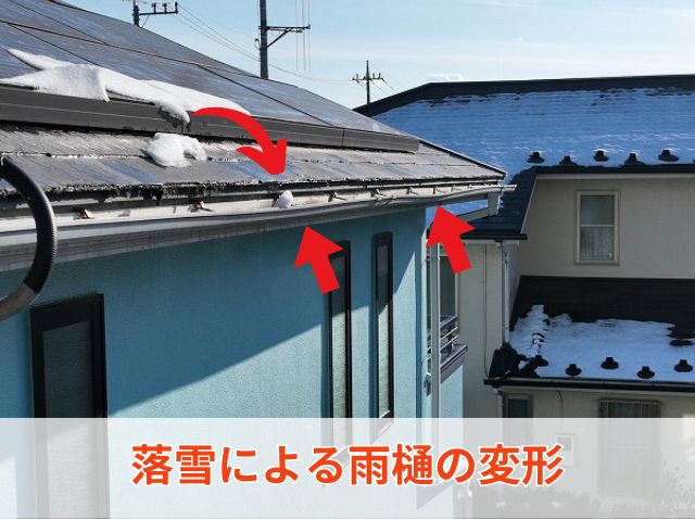 雨樋の破損