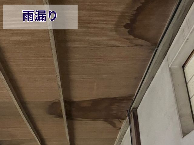 雨漏り