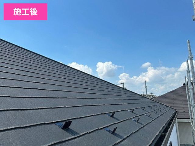 雪止め設置工事施工後