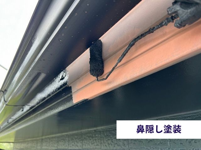 鼻隠し塗装